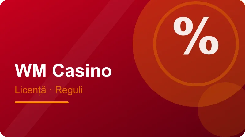 WM Casino – Joc responsabil la WM Casino Joc responsabil la WM Casino – ilustrație pentru secțiunea WM Casino